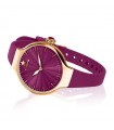 Hoops Woman's Watch - Nouveau Chérie Sliding Gold 30mm Purple - 0