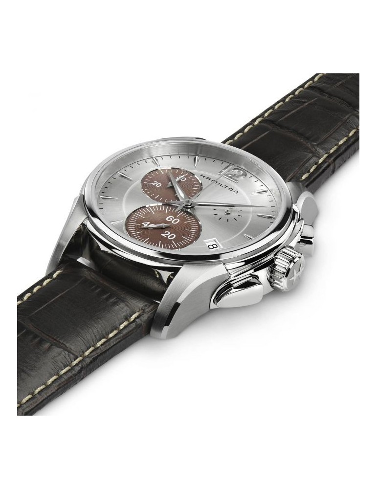 Orologio Hamilton - Jazzmaster Chrono - 42mm Argento - H32612551