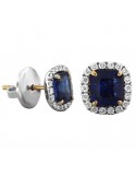 Crivelli Earrings with Sapphires and Diamonds for Woman - 0
