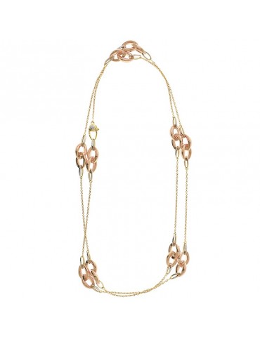 Collana Chimento - Capricci - Oro Giallo - Oro Rosa - 90 cm - 1G01423ZB3900