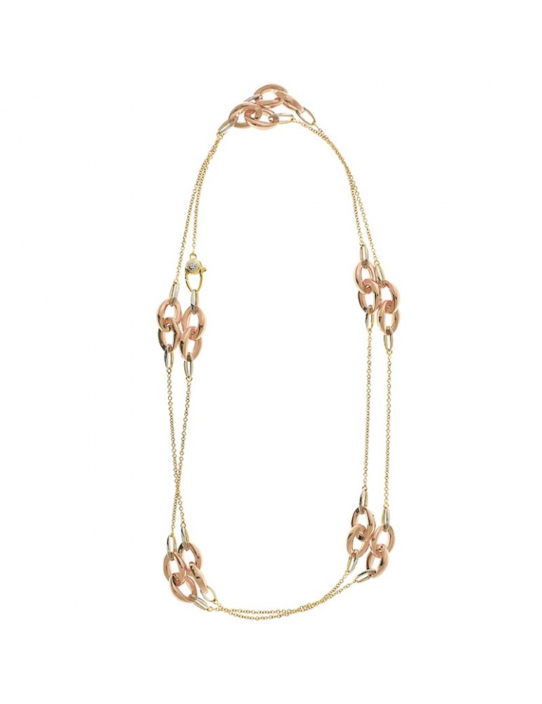 Collana Chimento - Capricci - Oro Giallo - Oro Rosa - 90 cm - 1G01423ZB3900