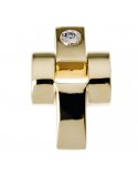 Pendente Chimento - Crocifisso - Oro Giallo - Diamante - 1C01731ZB1000