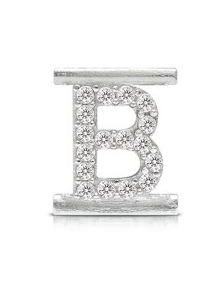Charm Lettera B - Bracciale - Eleonora Giordani - Argento 925 - EG0002