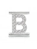 Charm Letter B Component for Eleonora Giordani Bracelet - in Silver 925 - 0