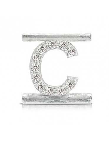 Charm Lettera C - Bracciale - Eleonora Giordani - Argento 925% - EG0003