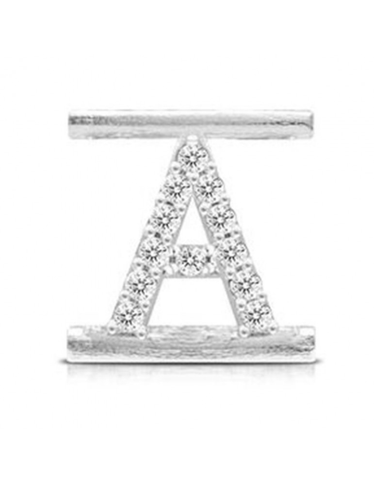 Charm Lettera A - Bracciale - Eleonora Giordani - Argento 925 - EG0001