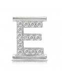 Charm Lettera E - Bracciale Eleonora Giordani - Argento 925% - EG0005