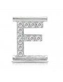 Charm Letter F Component for Eleonora Giordani Bracelet - in Silver 925 - 0