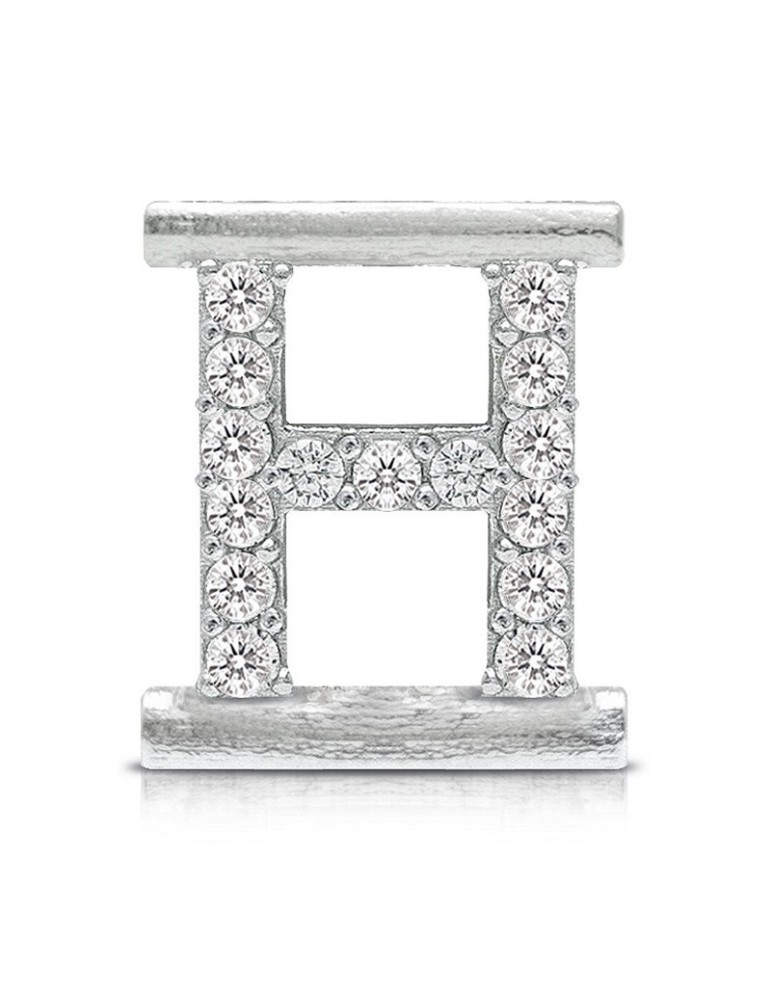 Charm Lettera H - Bracciale Eleonora Giordani - Argento 925% - EG0008