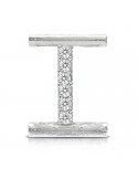 Charm Letter I Component for Eleonora Giordani Bracelet - in Silver 925 - 0