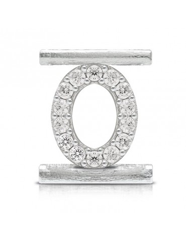 Charm Lettera O - Bracciale - Eleonora Giordani - Argento 925% -EG0015
