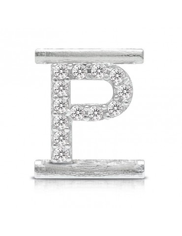 Charm Lettera P - Bracciale - Eleonora Giordani - Argento 925% - EG0016