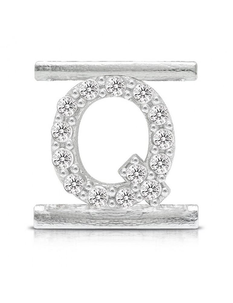 Charm Lettera Q - Bracciale - Eleonora Giordani - Argento 925% -EG0017