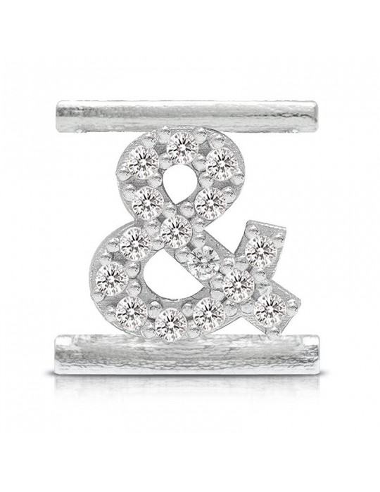 Charm Symbol & Component for Eleonora Giordani Bracelet - in Silver 925 - 0