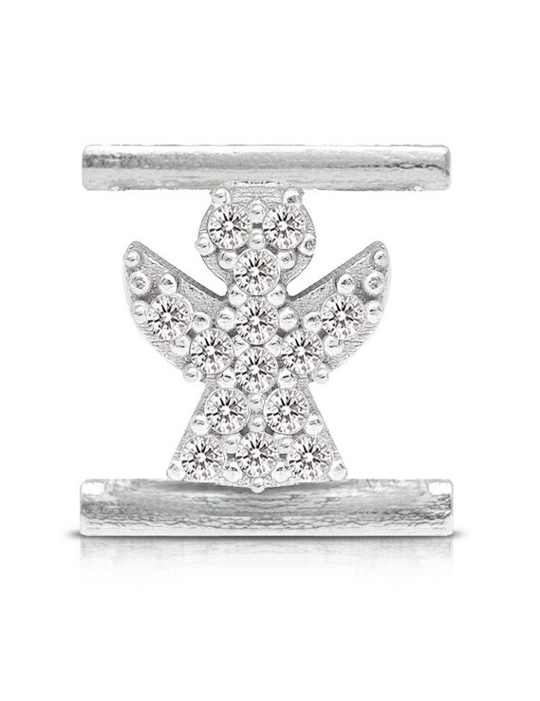 Charm Angel Symbol Component for Eleonora Giordani Bracelet - in Silver 925 - 0