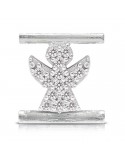 Charm Angel Symbol Component for Eleonora Giordani Bracelet - in Silver 925 - 0