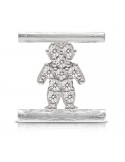 Charm Child Symbol Component for Eleonora Giordani Bracelet - in Silver 925 - 0