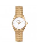 Breil Woman's Watch - Sinuous Watches 32mm Solo Tempo Gold White - 0