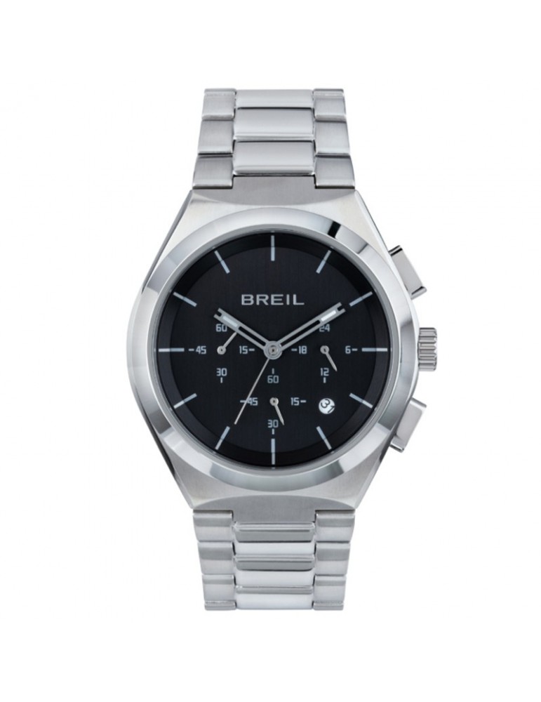 Breil Men's Watch - Bend 43mm Black Chronograph - 0