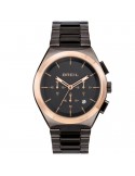 Breil Men's Watch - Bend 43mm Gun and Rose Gold Chronograph - 0
