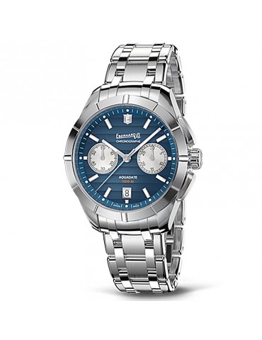 Eberhard Aquadate Chrono Blue Men's 41mm Watch - 0