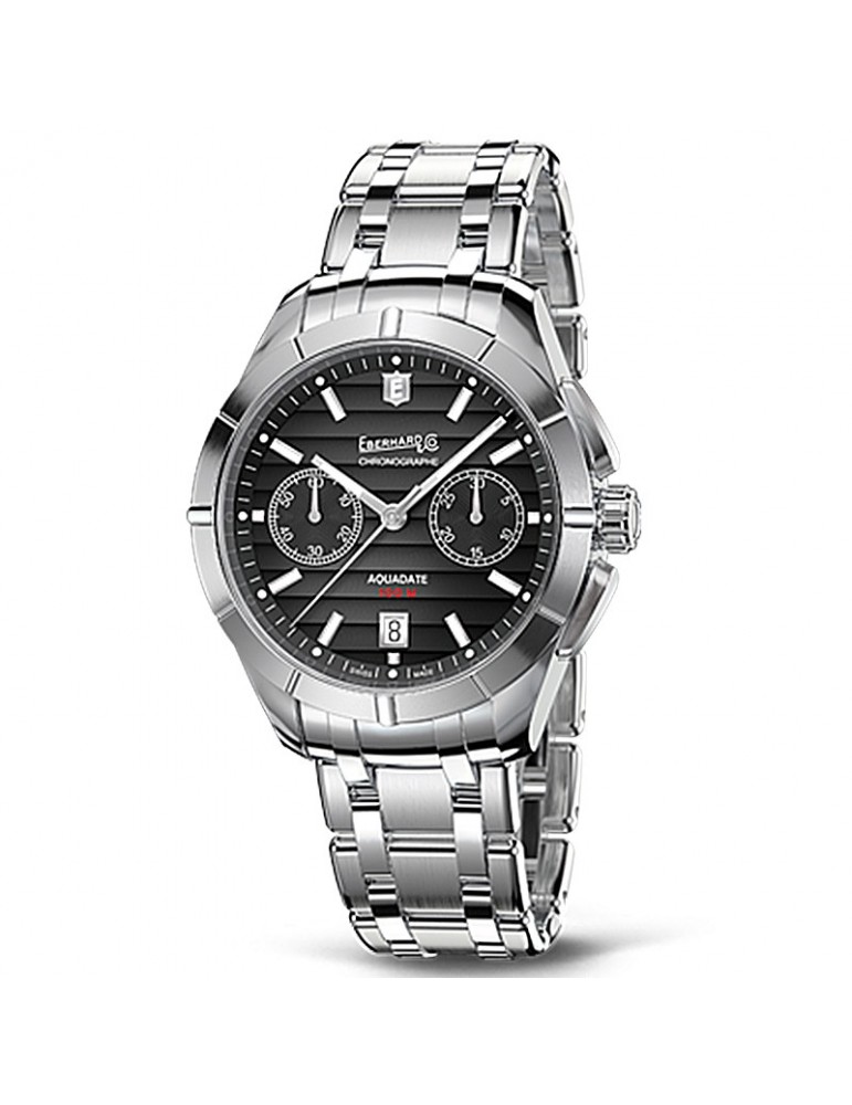 Orologio Eberhard Uomo- Aquadate Chrono Automatico 41mm Nero - 31071.3
