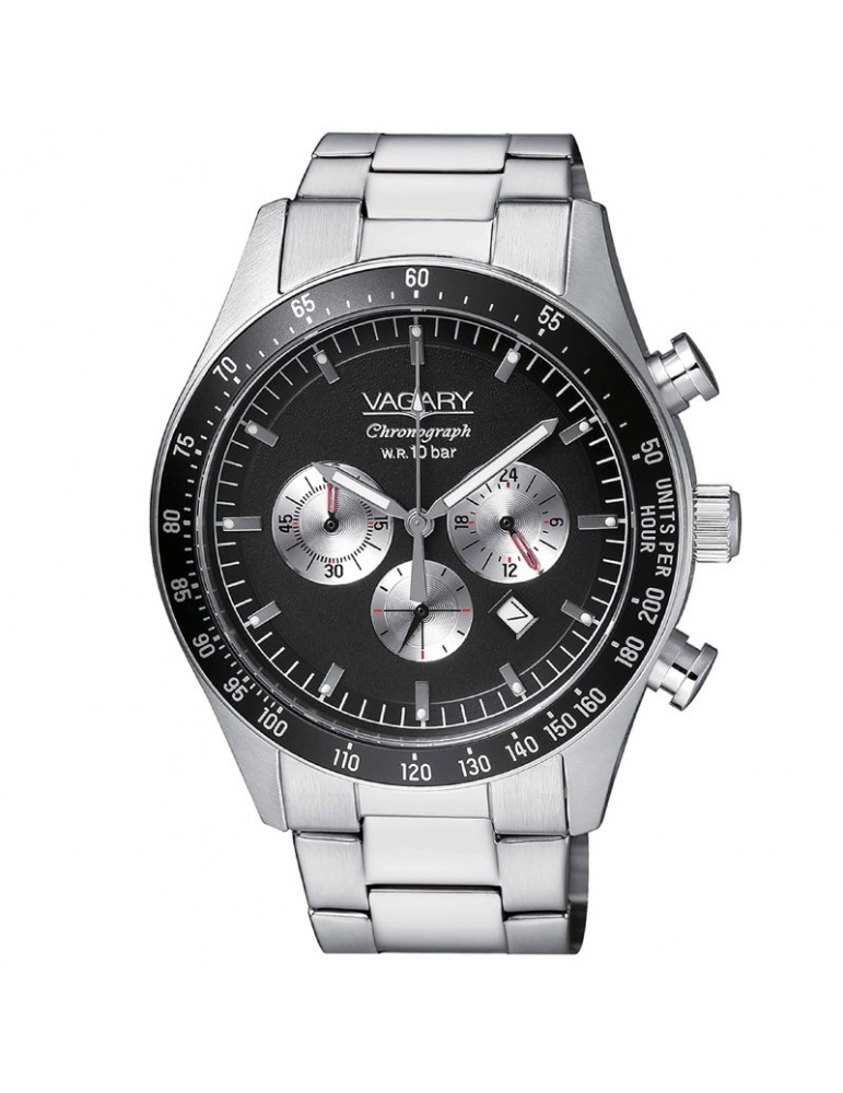 Vagary Watch Man - Rockwell Chronograph 42mm Black - 0