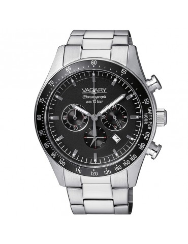 Orologio Vagary Uomo - Rockwell - Cronografo 42mm Nero - IV4-012-53
