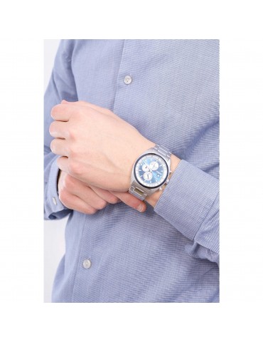 Orologio Vagary - Rockwell Cronografo 42mm Blu - Silver - VA1-315-71 2