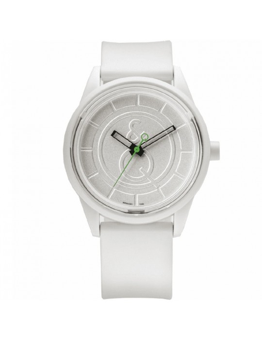 Smile Solar Unisex Watch - Series 003 40mm White - 0
