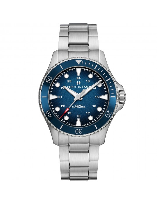 Hamilton Men's Watch - Khaki Navy Scuba Auto 43mm Blue - 0