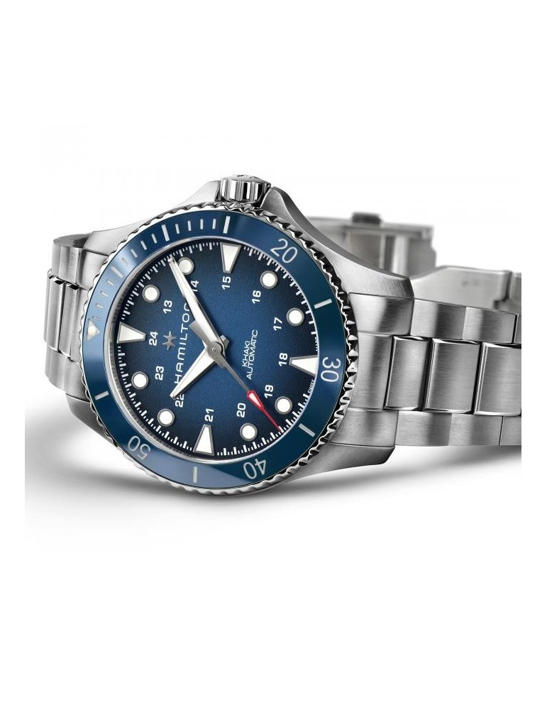 Hamilton Men's Watch - Khaki Navy Scuba Auto 43mm Blue - 0