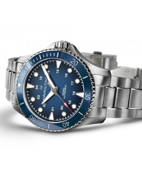 Hamilton Men's Watch - Khaki Navy Scuba Auto 43mm Blue - 0
