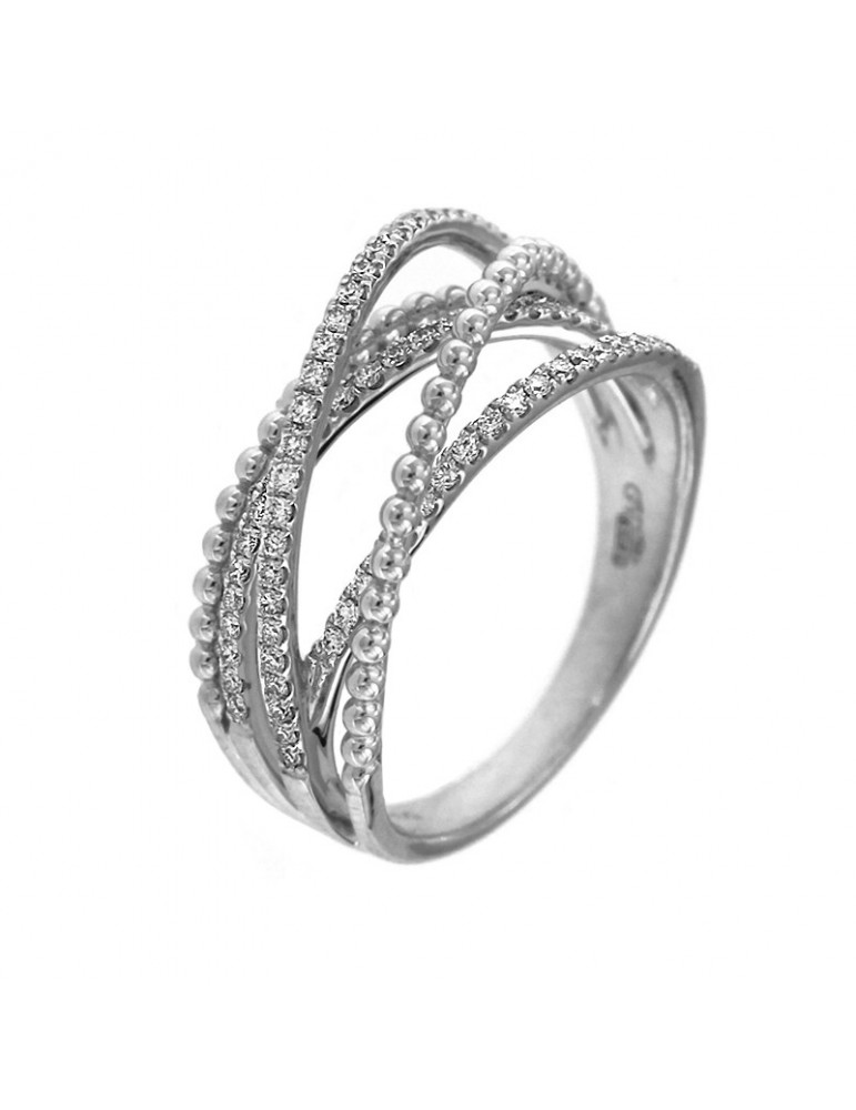 Giorgio Visconti Women's Fantasy Ring with Diamonds - 0
