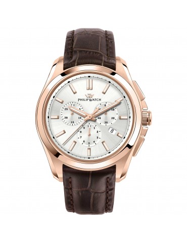 Philip Watch Man - Amalfi Chronograph 43mm Silver Watch - 0