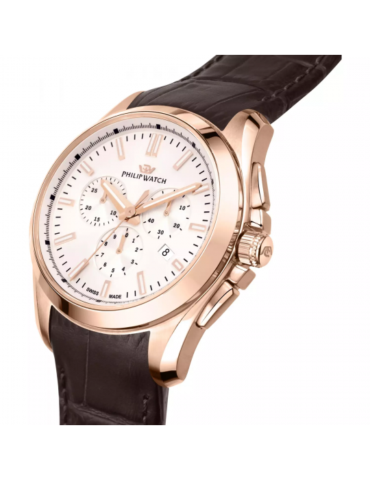 Orologio Philip Watch - Amalfi - Cronografo 43mm -Argento -R8271618001