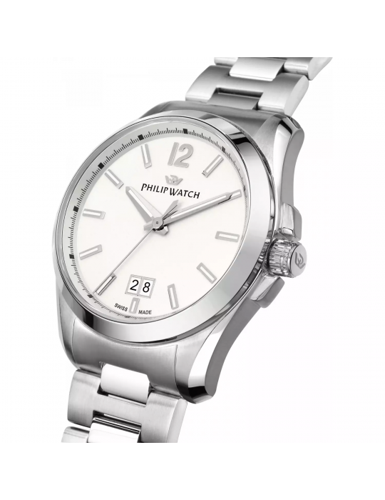 Orologio Philip Watch Uomo - Amalfi Multifunzione 43mm Bianco - R8253218001
