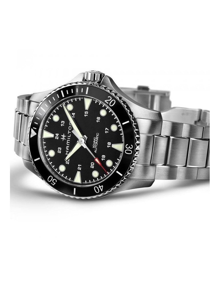 Orologio Hamilton - Khaki Navy - Scuba Automatico 43mm Nero -H82515130
