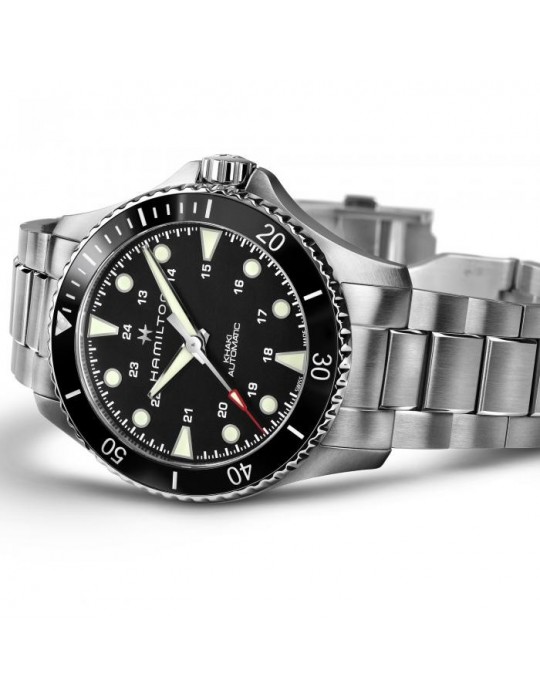 Orologio Hamilton - Khaki Navy - Scuba Automatico 43mm Nero -H82515130
