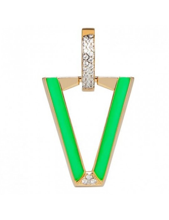 Mono Earring Valentina Ferragni - Uali Green - 0