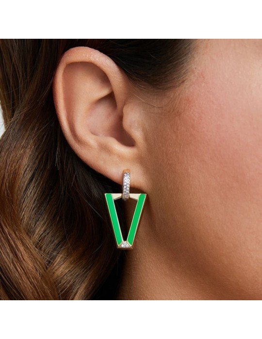Mono Earring Valentina Ferragni - Uali Green - 0