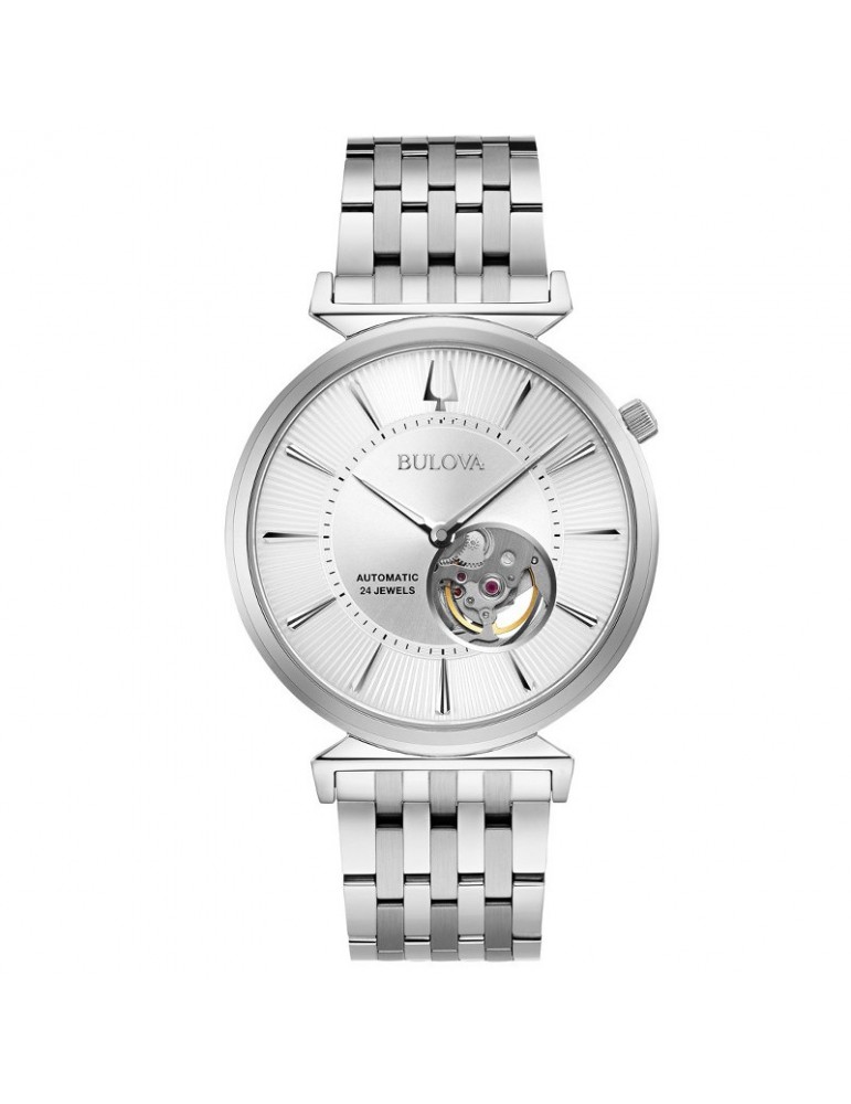 Bulova Men's Watch - Regatta Automatic 40mm Silver - 0