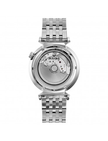 Orologio Bulova Uomo - Regatta Automatico - 40mm Argento - 96A235 2