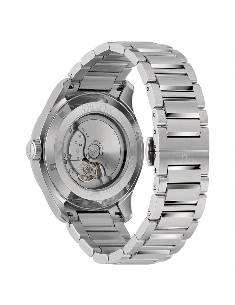 Orologio Bulova Uomo - Wilton - Automatico - 43mm Blu - 96C147