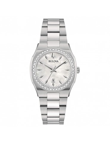 Orologio Bulova Donna - Surveyor - Quarzo 31mm - Madreperla - 96R245