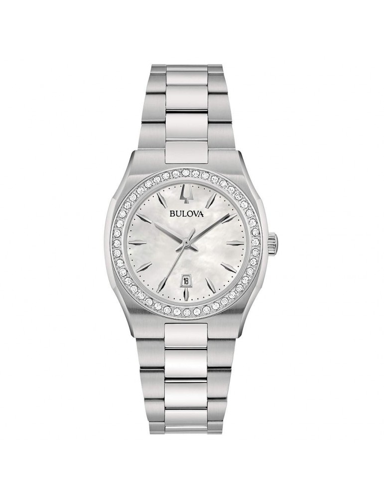 Bulova Woman's Watch - Surveyor Quartz 31mm Mother of Pearl - 0