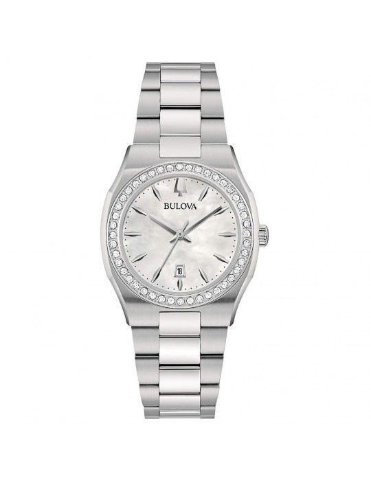 Orologio Bulova Donna - Surveyor - Quarzo 31mm - Madreperla - 96R245