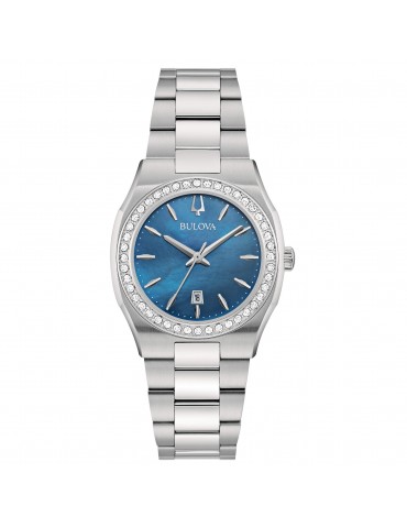 Orologio Bulova Donna - Surveyor Quarzo 31mm Madreperla Blu - 96R246