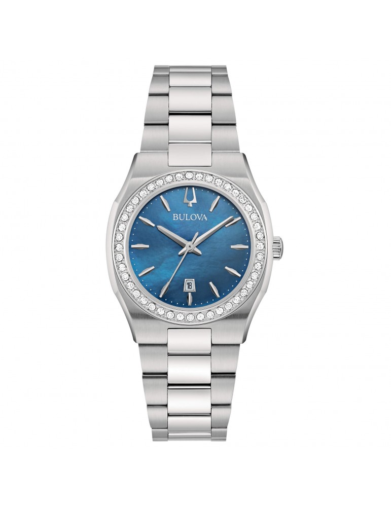 Orologio Bulova Donna - Surveyor Quarzo 31mm Madreperla Blu - 96R246