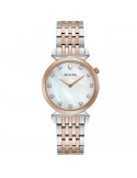 Bulova Woman's Watch - Regatta Only Time 30 mm Mother of Pearl - 0